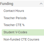 How to find the V-code report with courses- updated – Support Center